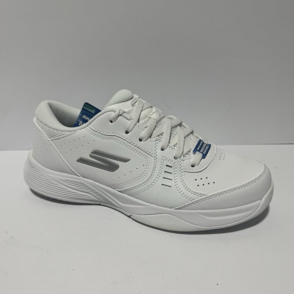 Skechers Womens Viper Court Smash Sneaker White Size 9.5 M